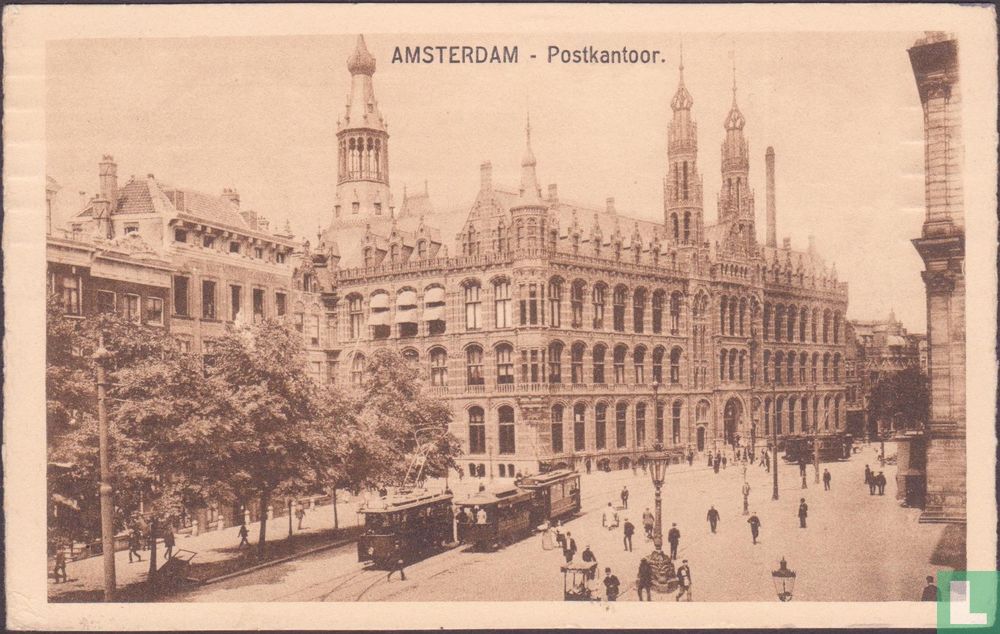 AMSTERDAM  --  Postkantoor.