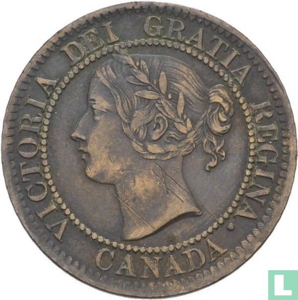 Canada 1 cent 1859 (narrow 9) KM# 1 (1859) - Canada - LastDodo