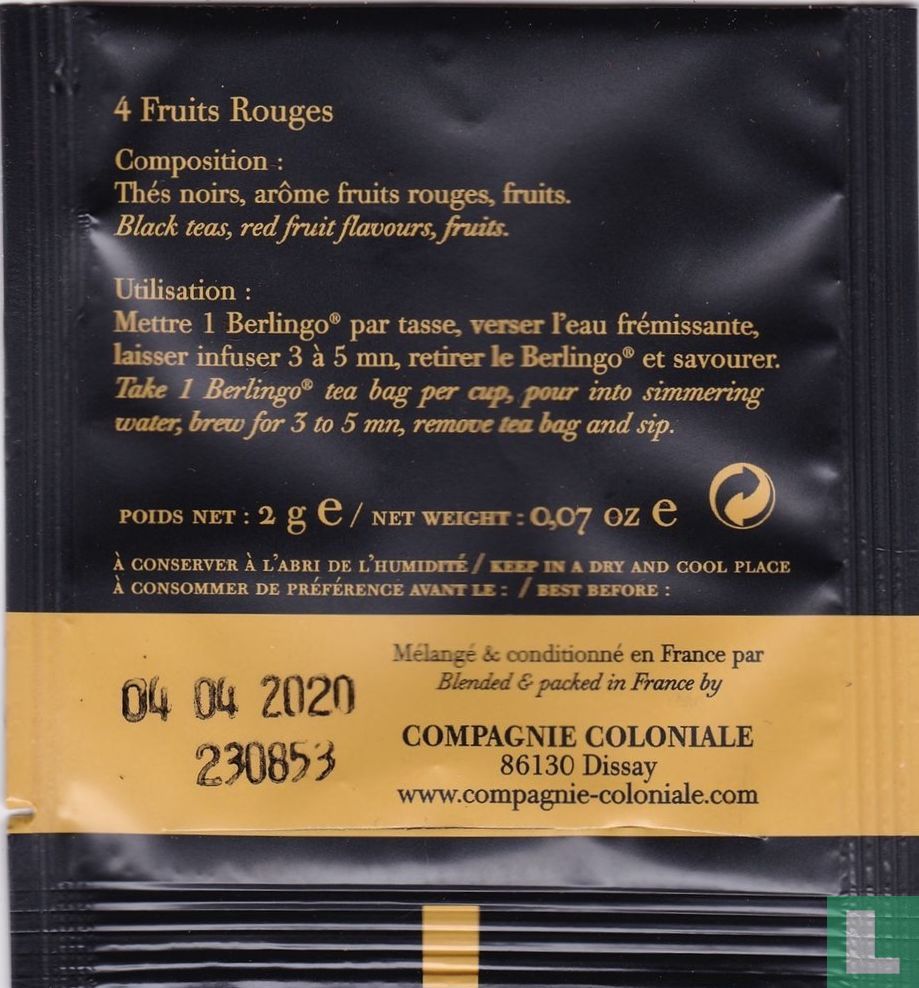 4 Fruits Rouges