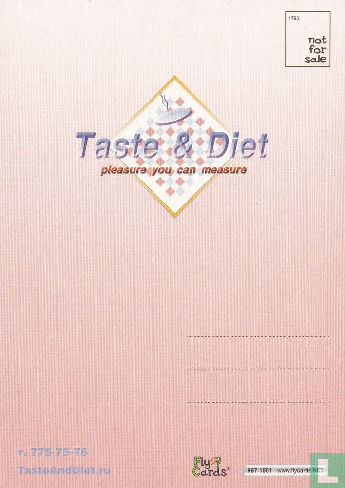 1793 - Taste & Diet
