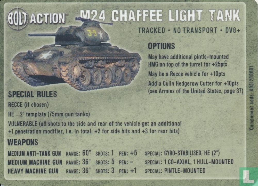 M24 Chaffee Light Tank