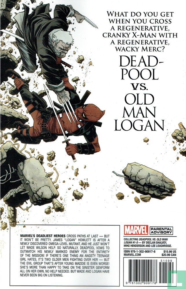 Deadpool vs Old man Logan