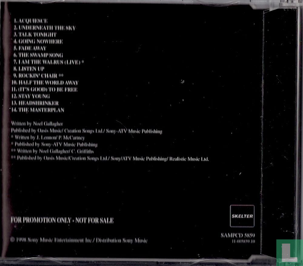 The Masterplan Sample CD