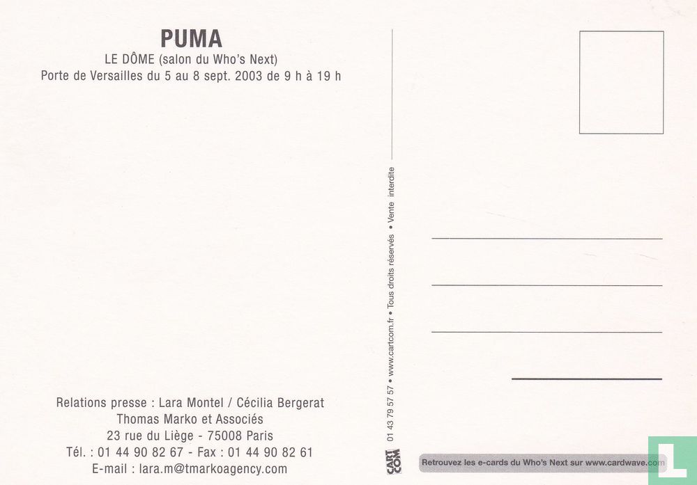 Puma - Antitaste