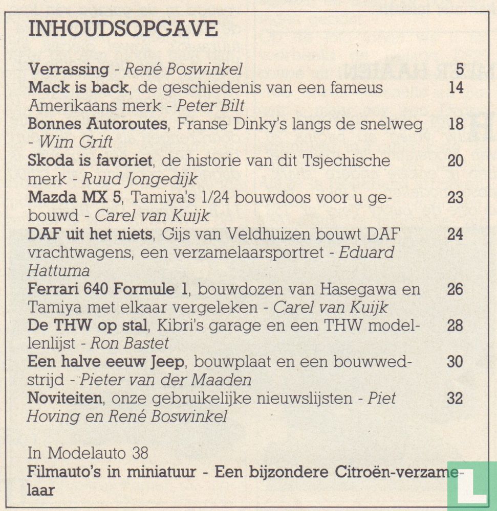 Modelauto 37