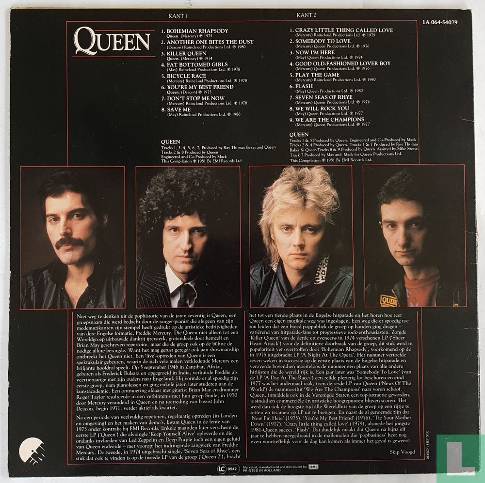 Grootste hits Queen