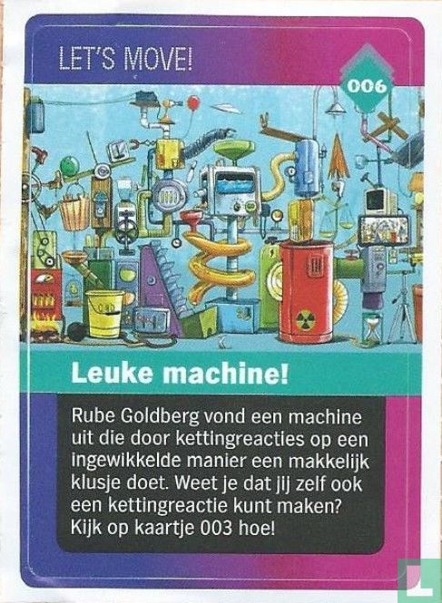 Leuke machine!