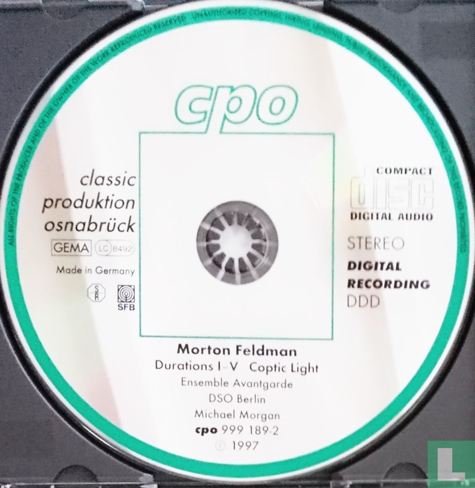 Durations I - V - Coptic Light