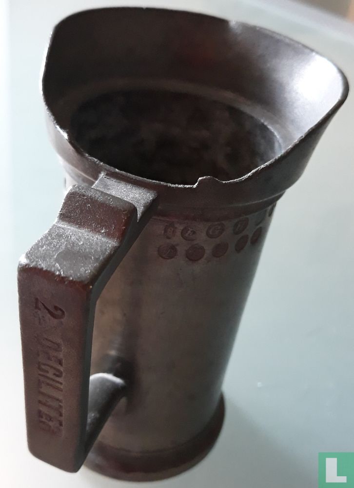 Tinnen kan 2 deciliter