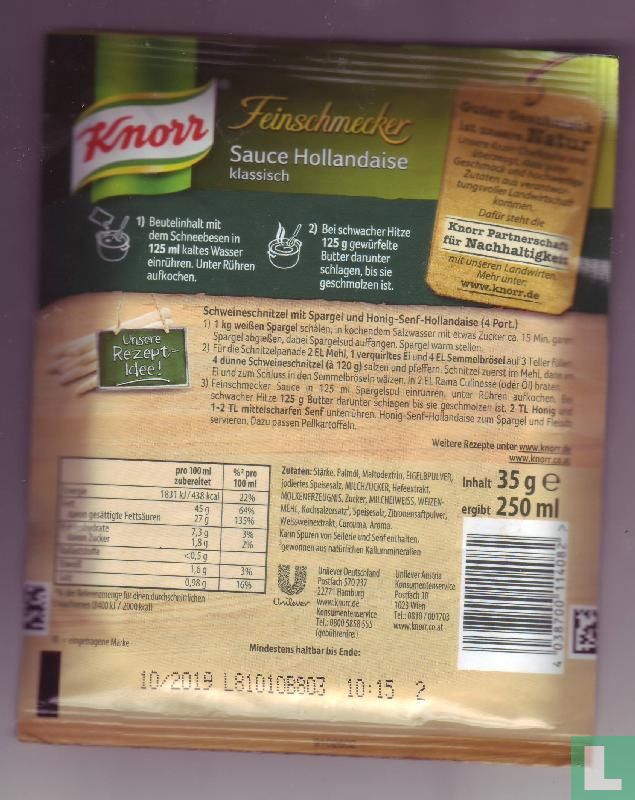 Knorr - Feinschmecker - Sauce Hollandaise klassich - 35g EAN 4038700114082  (2018) - Knorr - LastDodo