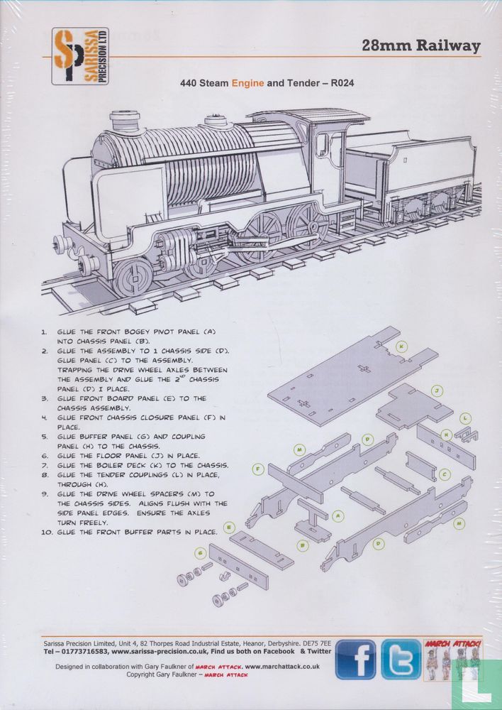 Steam Engine and Tender