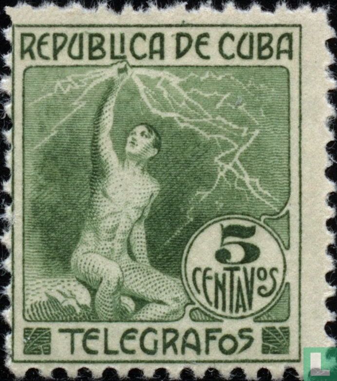 Timbre télégraphe