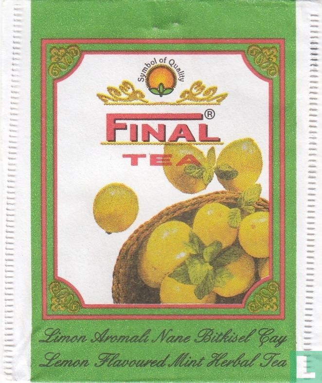 Lemon Aromali Nane Bitkisel Çay
