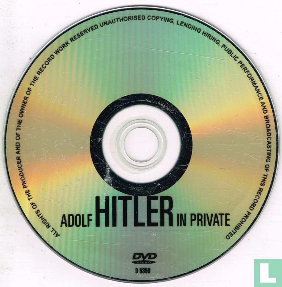 Adolf Hitler in private