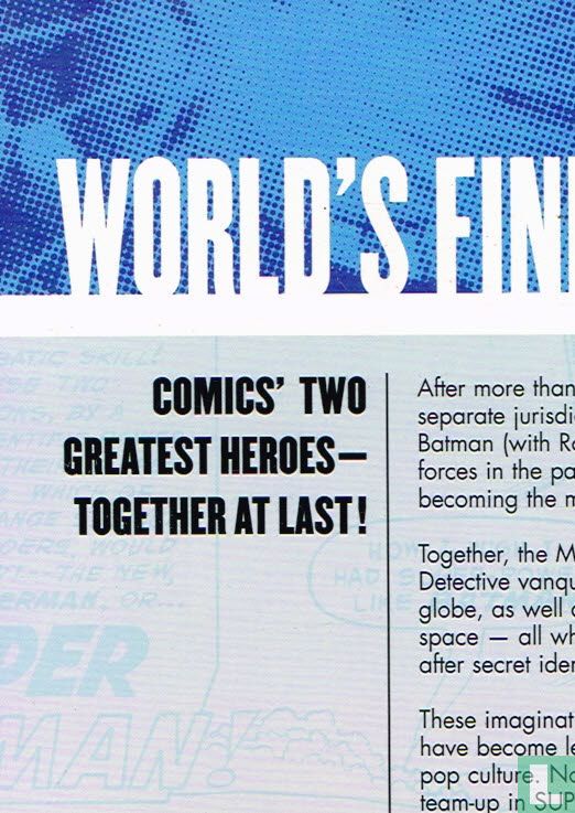 World’s finest 1