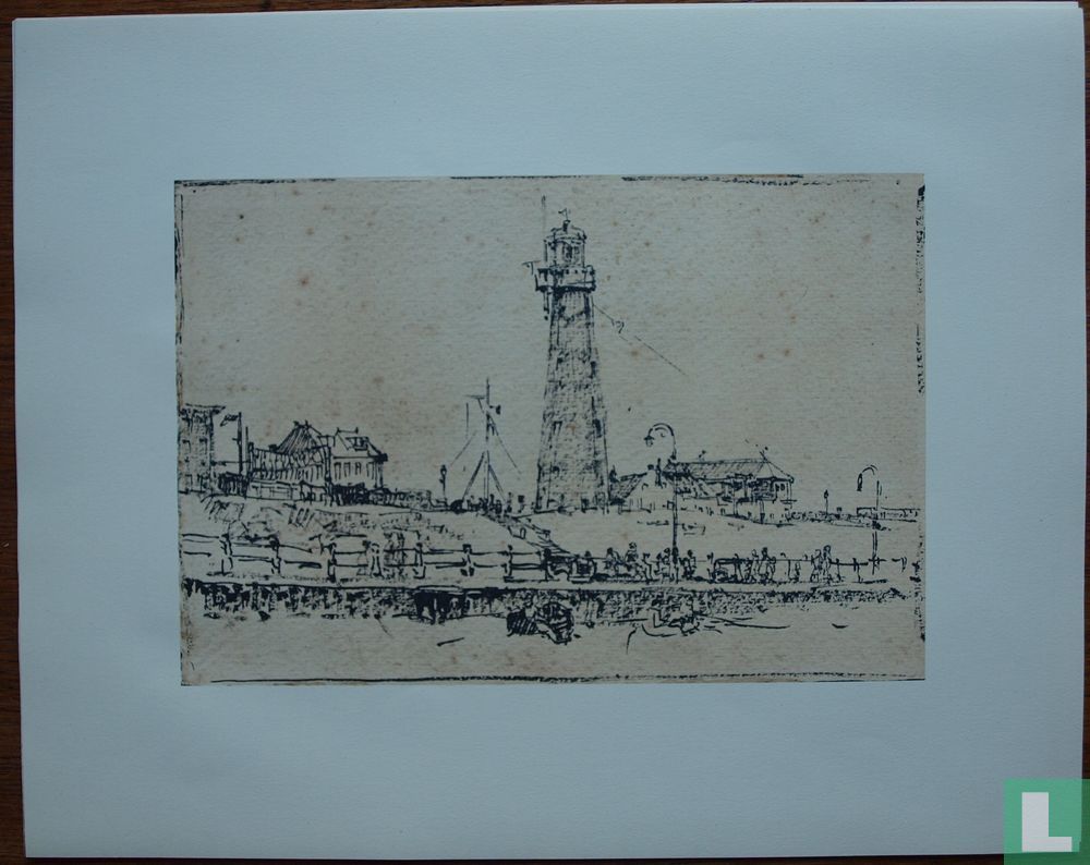 De vuurtoren te Scheveningen