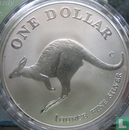 Australien 1 Dollar 1998 "Kangaroo"