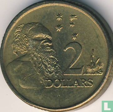Australien 2 Dollar 1992