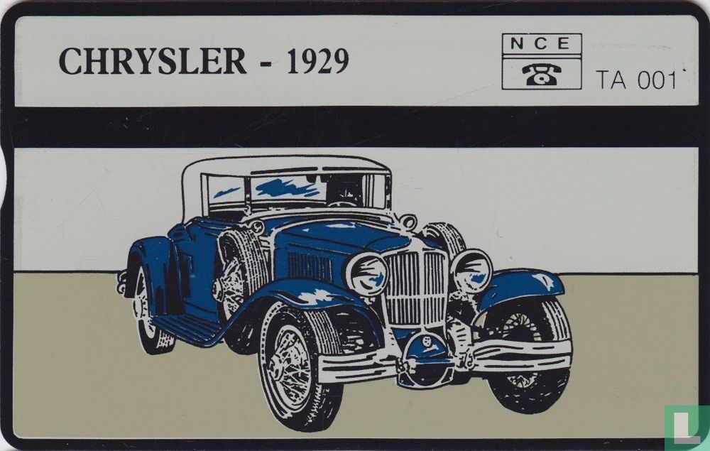 Auto’s Chrysler 1929