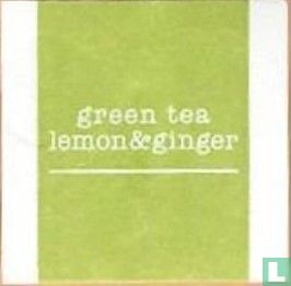 green tea lemon & ginger