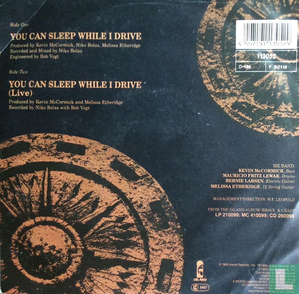 You Can Sleep While I Drive