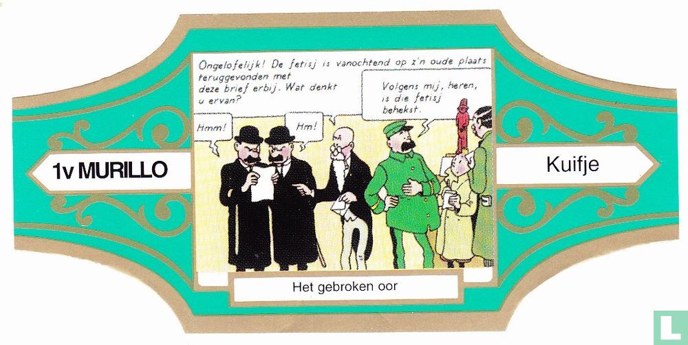 Kuifje Het gebroken oor 1v 1 (2003) - Murillo - LastDodo