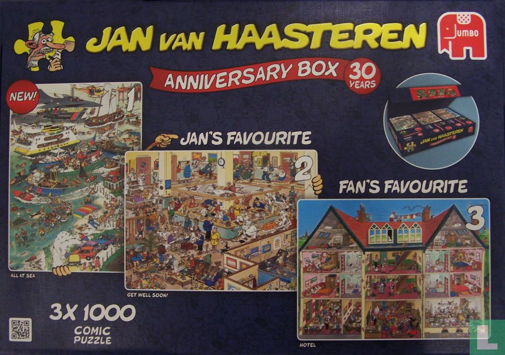Anniversary Box 30 Years - All at Sea / Get Well Soon Hotel (2014) - Comic puzzle - LastDodo