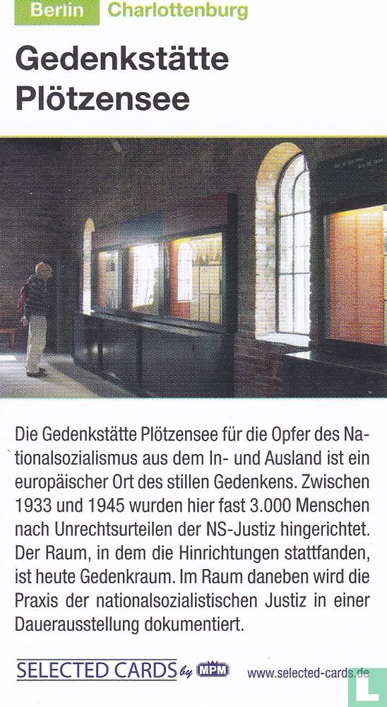 Berlin Charlottenburg - Gedenkstätte Plötzensee