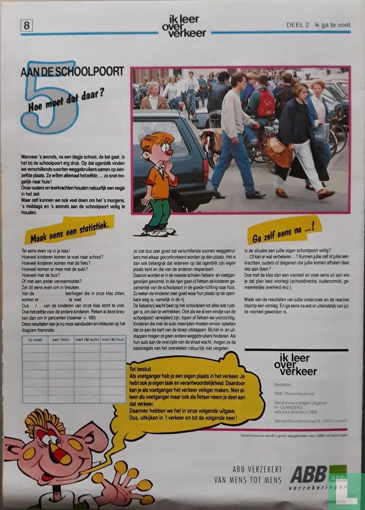Ik ga te voet