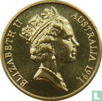 Australie 2 dollars 1991