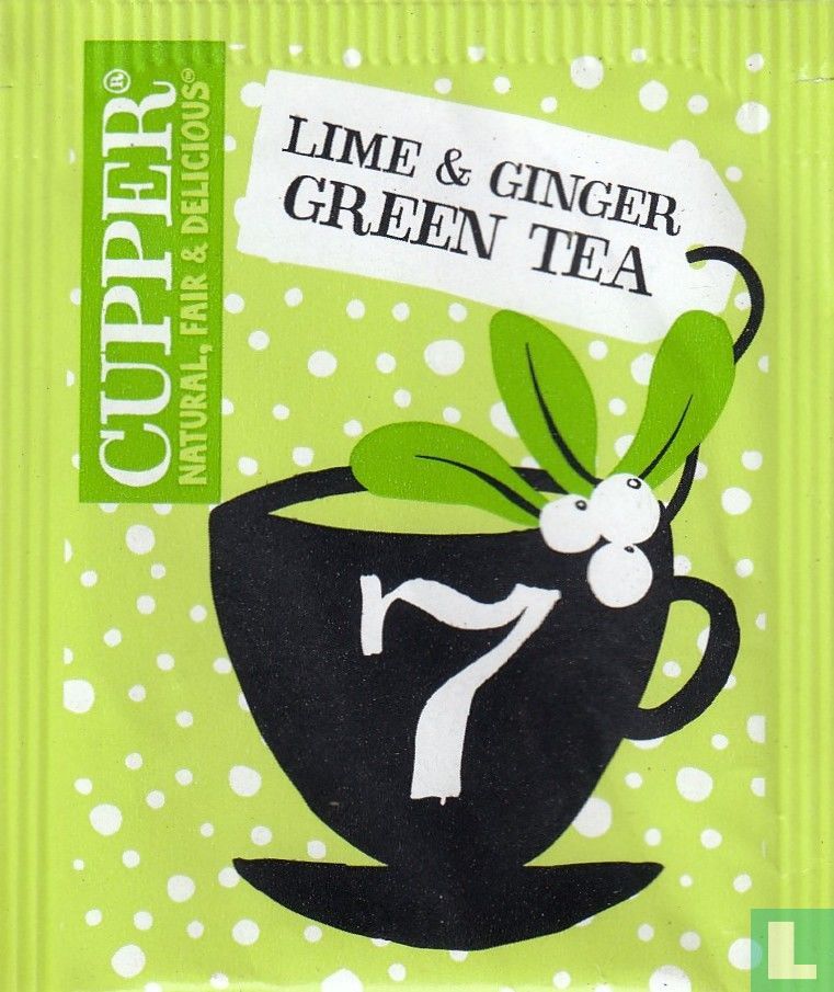7 Lime & Ginger Green Tea
