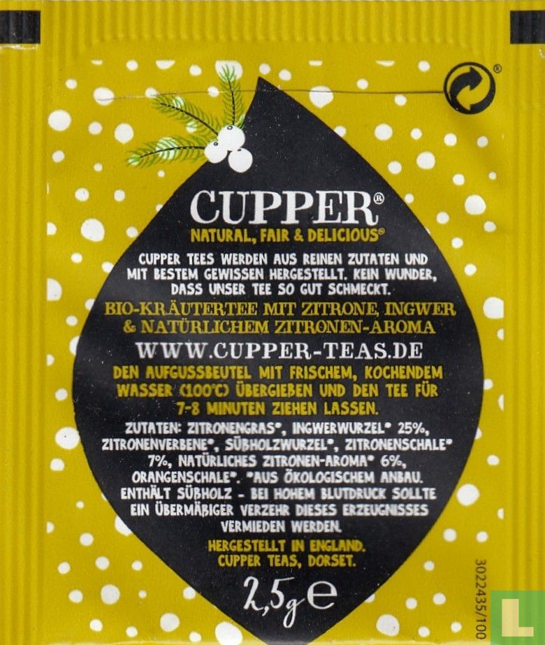 23 Lemon & Ginger 