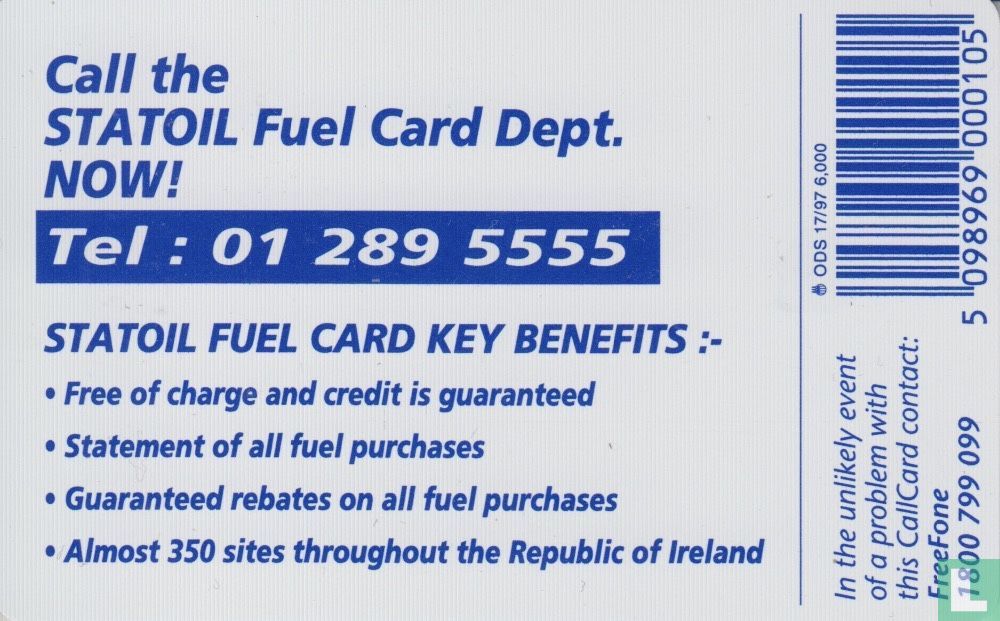 Statiol fuel card