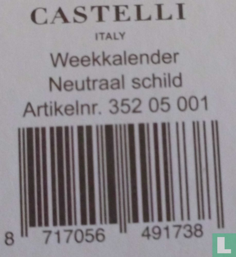 Weekkalender 2020