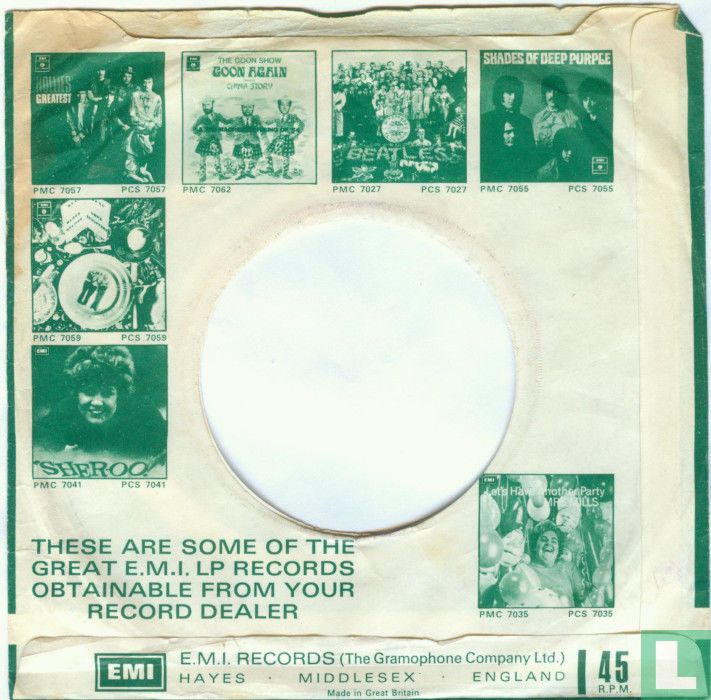 Single hoes Parlophone