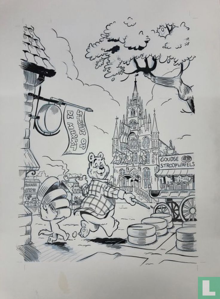Strips op de markt