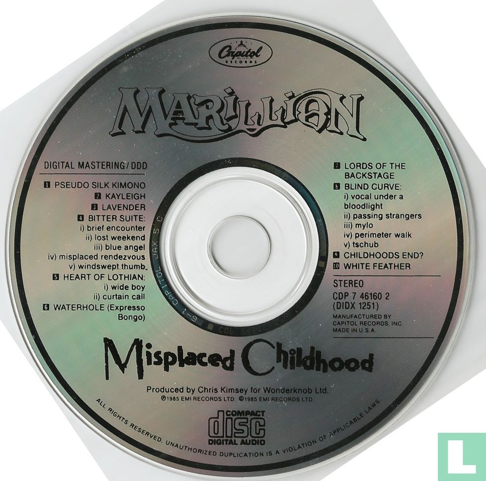 Misplaced Childhood