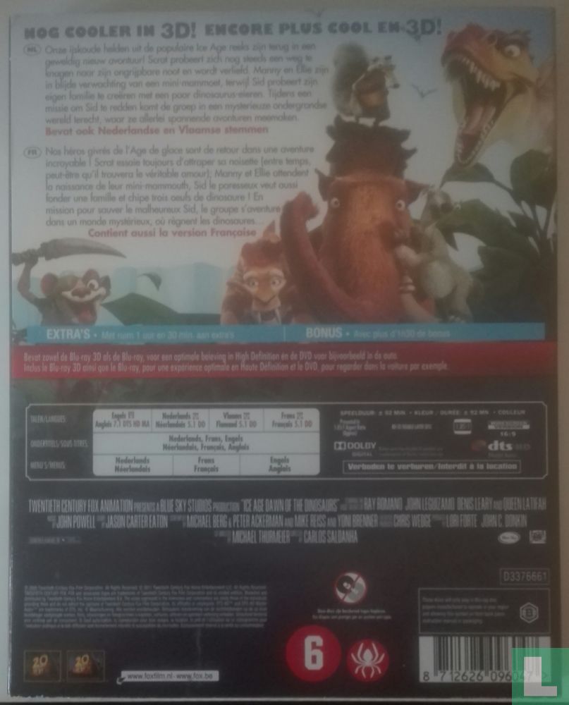 Ice Age 3: Dawn of the Dinosaurs / L'Âge de glace 3 : Le Temps des dinosaures
