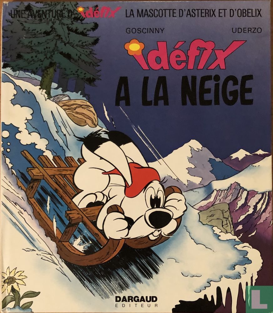 Idéfix à la neige