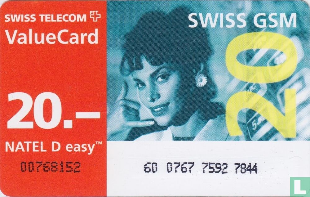 Value Card 20.-