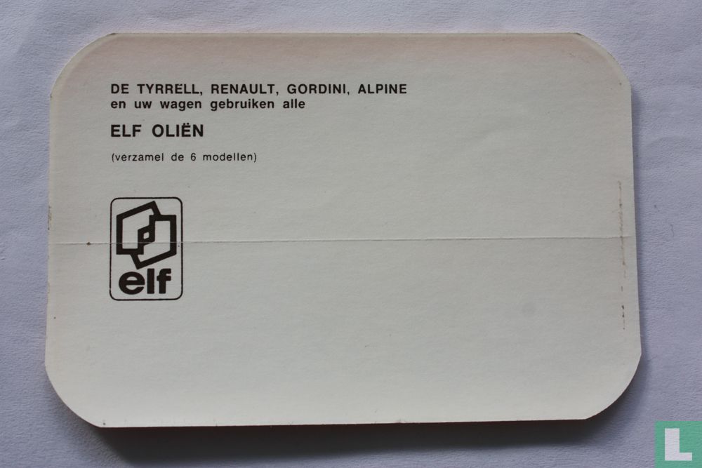 Elf Oliën - Formule Renault