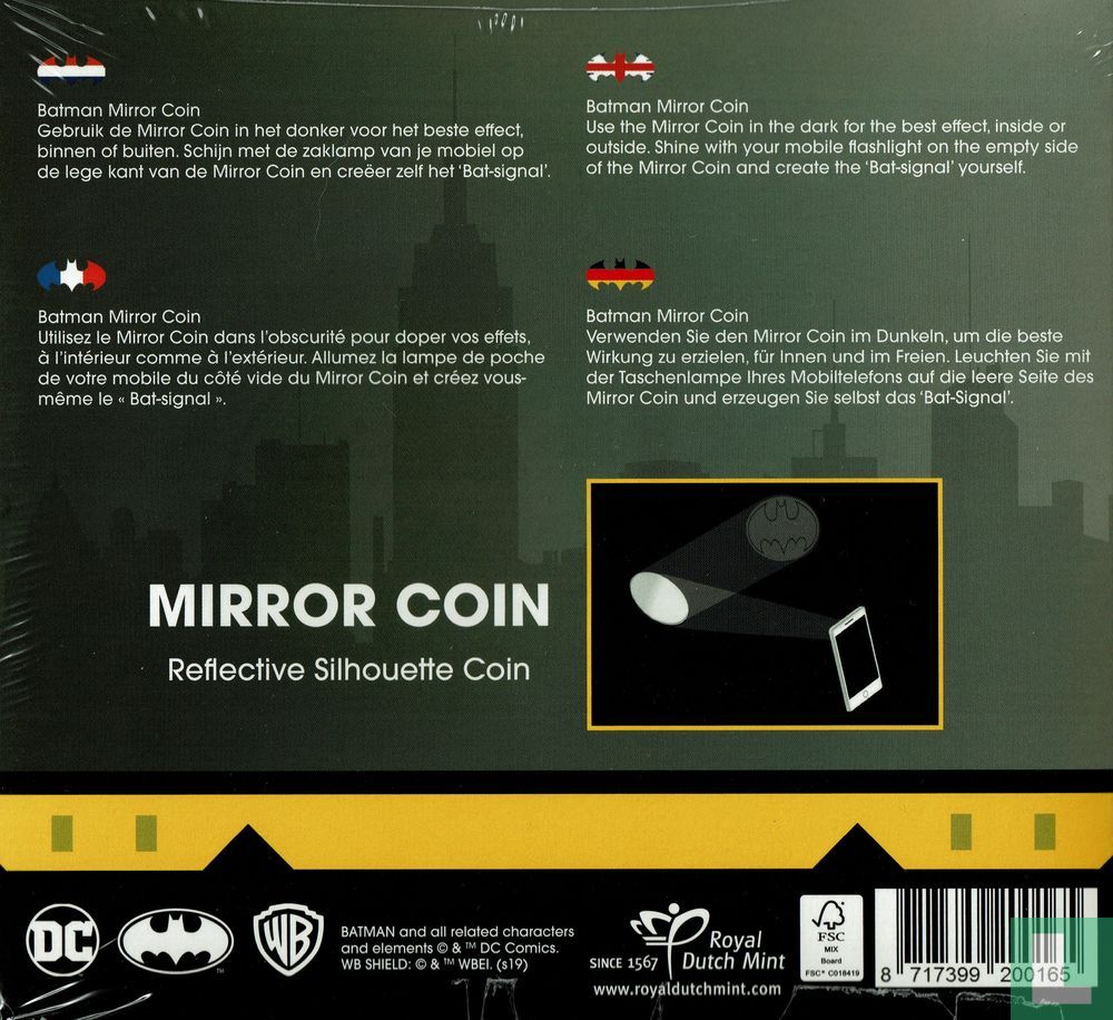 Batman Mirror Coin