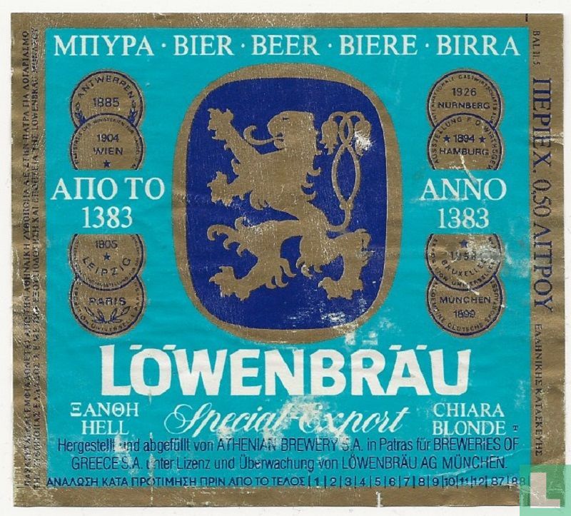 Löwenbräu - Special Export