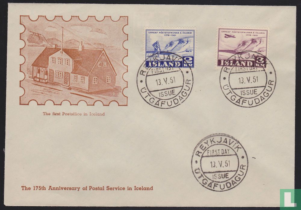 175 ans de service postal.