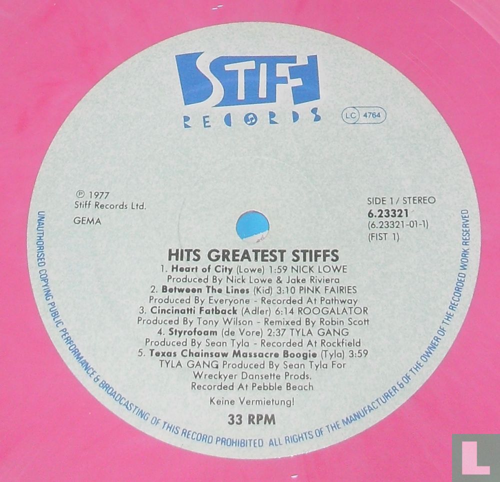 Hits Greatest Stiffs