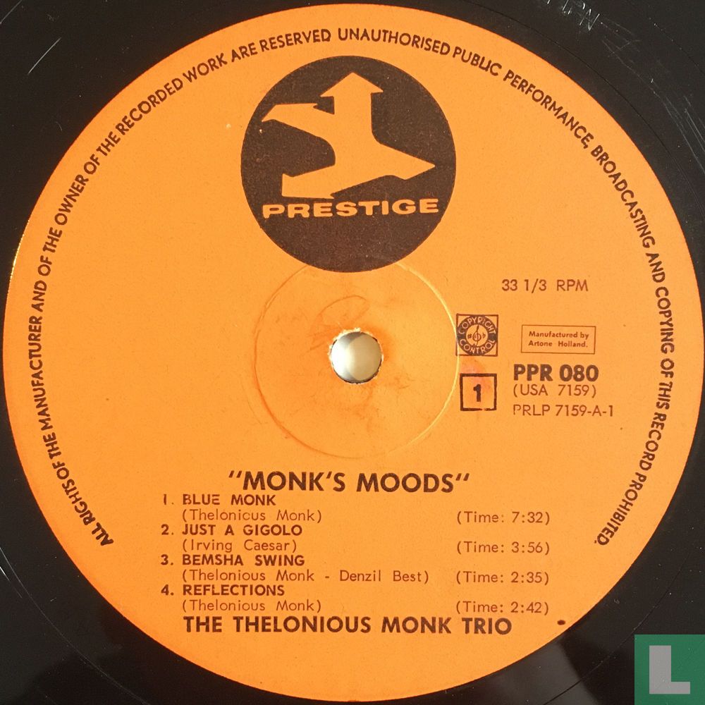 Monk's Moods