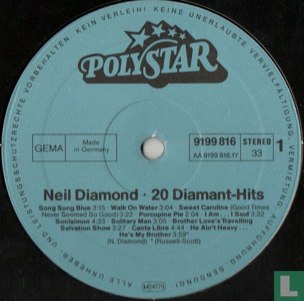 20 Diamant-Hits