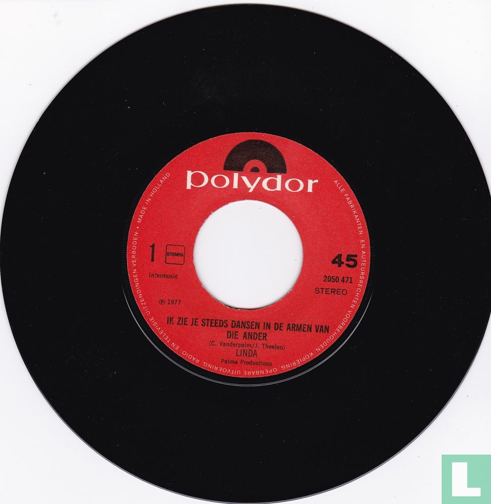 Ik zie je steeds dansen in de armen van die ander