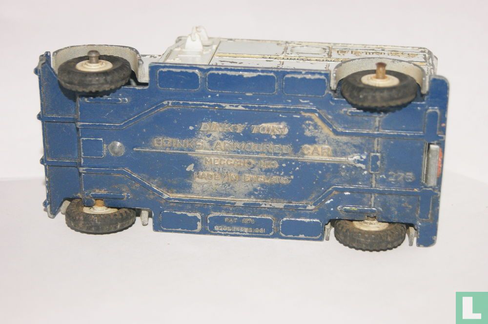 Brink's Armoured Car 0275 G-1a (1964) - Dinky Toys - LastDodo