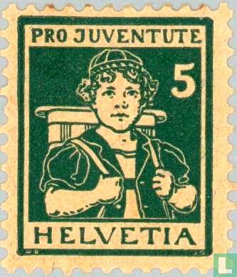 Boy from Bernese Highlands